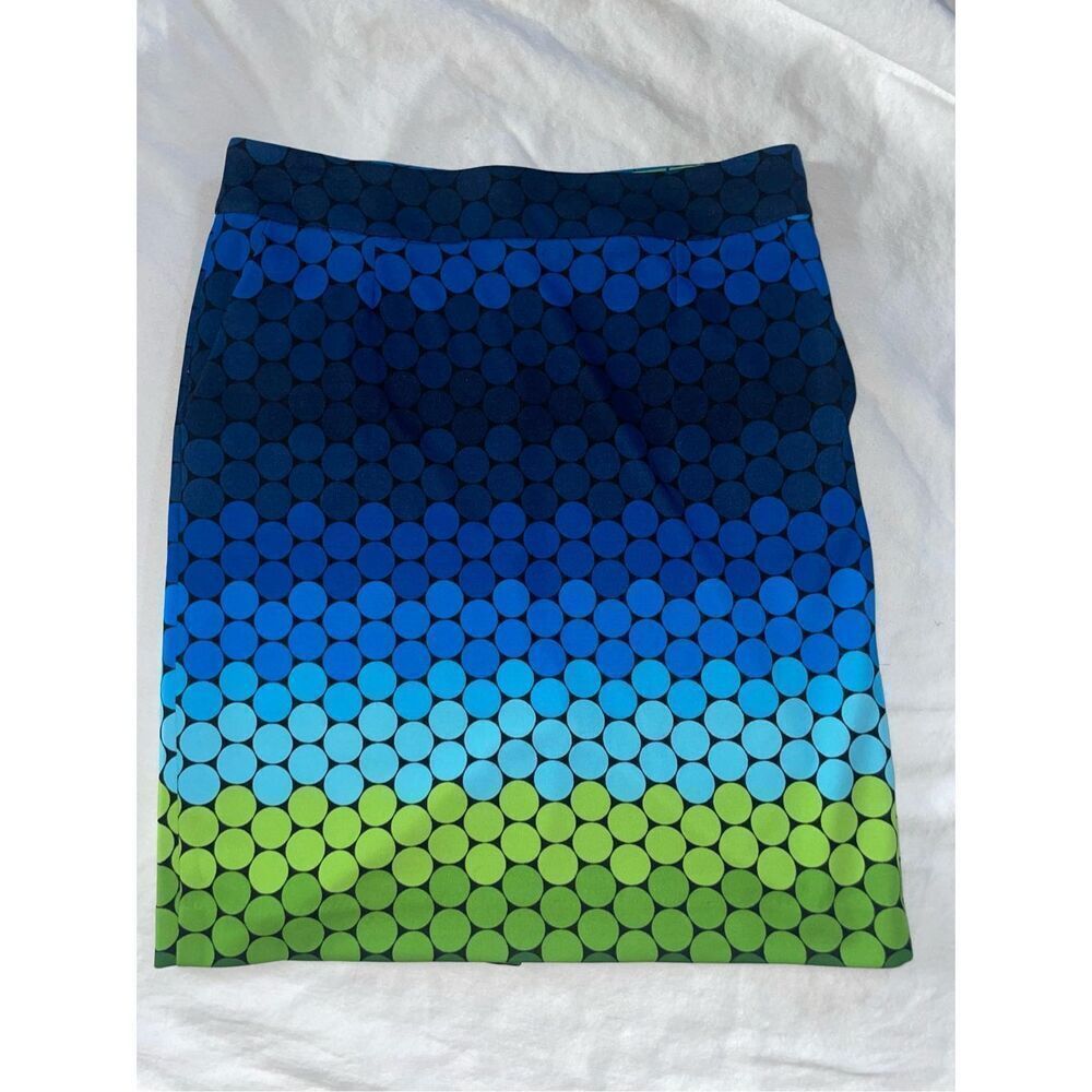 Premise Straight Pencil Skirt polka dot pockets  size 6